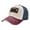 Navy And Red, variant on New Years Eve Baseball Cap Distressed Adjustable Vintage Cotton Denim Hat for Women Men