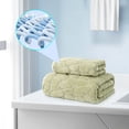thumbnail image 6 of Xuniizn Bath Towel and Wash Cloths Set: 1* Bath Towel +1* Hand Towel, 100%Polyester, Highly Absorbent & Fade Resistant, 6 of 9