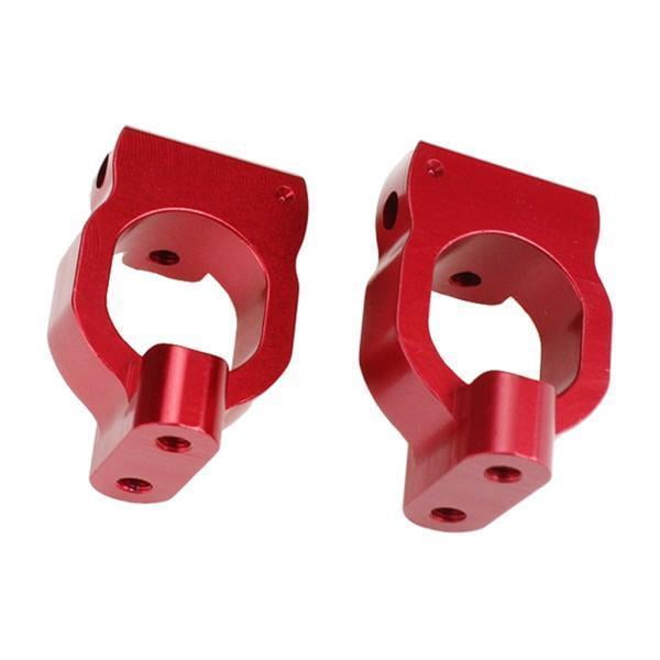 RC C Hub Carrier,Piezas de mejora de aluminio para RC Car C Hub Carrier,1/10 RC Car C-Hub Carrier Piezas de repuesto,1/10 Control remoto Vehículo Camión Repuestos,1/10 Escala RC Escalada