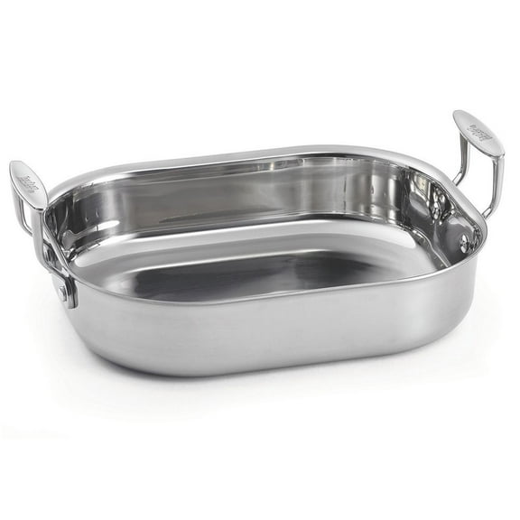TableCraft CW2030 11.5 x 9.5 x 2.5" 3.5 Quart Roasting Pan