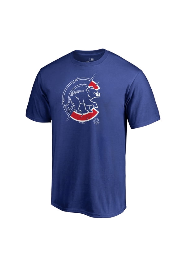 Men's Royal Chicago Cubs X-Ray T-Shirt