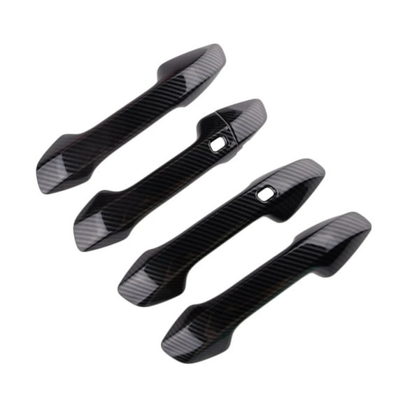4Pcs/Set Exterior Door Handle Cover Trim ABS Carbon Fiber Style Fit for Kia Forte Sedan 2019 2020 2021 2022