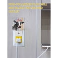 thumbnail image 5 of Night Lights Auto Sensor Wreath Cow Plug-in LED Nightlights Lamp Dusk to Dawn for Living Room, Bedroom, Bathroom, Hallway, Stairways Home Wall Decor, Farm Animal Wood Grain Night Light, 5 of 9