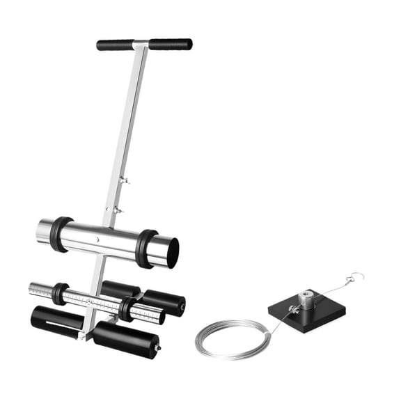 MAGIDEAL Tape Machine Court Tape Applicator for Warehouse Asphalt Concrete Black