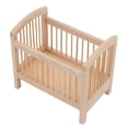 thumbnail image 3 of Mini Doll Bed, Stable Structure Miniature  Lifelike  For Dollhouse, 3 of 8
