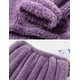 thumbnail image 5 of Conjunto de pijamas esponjosos para mujer, jersey de forro polar, pantalones, ropa de dormir de felpa suelta, 5 of 7
