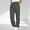 Dark Gray-02, variant on Frnrwgo Mens Sweatpants with Pocket, Solid Color Drawstring Elastic Waist Bottom Pants, Casual Zipper Sports Trousers for Jogging, Running, Workout