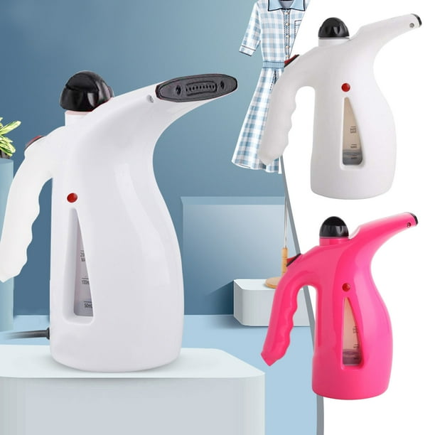 Fiudx Vaporizador de Ropa Universal, Función de Planchado Vertical, Diseño de Cepillo Redondo, Eliminación Rápida de Arrugas, Ideal para Viajes, Compacto y Ligero, Enchufe Estadounidense de 110 V, Ta