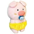 thumbnail image 1 of Piggy Keychain Cute Plush Pacifier Pig Hanging Ornament for Girls Soft Stuffed Animal Doll Key Ring Pendant Perfect Backpack Accessory And Gift, 1 of 6