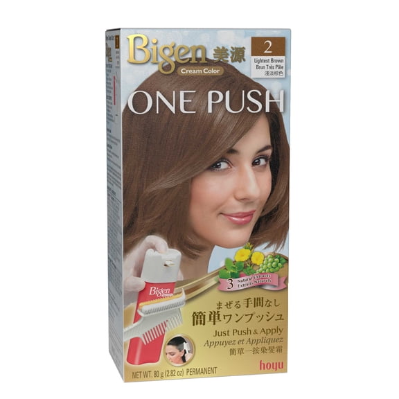 Bigen One Push 2 Lightest Brown