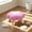 Purple, variant on Homenest Decorative Stool, Flower Shaped Accent Stool with Soft Cushion and Solid Wood Legs, Small Footstool, Ottoman, Teens Chair for Living Room, Bedroom