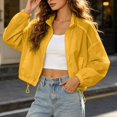 thumbnail image 2 of Gaexia Women’s Lightweight Zip Up Sun Protection Jacket High Neck Hood Breathable Outdoor Windbreaker UPF 50+ Long Sleeve Loose Fit Spring Summer Autumn, 2 of 4