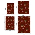 thumbnail image 5 of Christmas Blanket Reindeer Snowflake Printed Soft Fuzzy Flannel Plush Throw Blanket Light Weight Warm Christmas Fuzzy Blanket for Couch,Sofa and Bed, 5 of 5