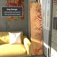 thumbnail image 3 of Oriental Furniture 6 ft. Tall Yesterday Canvas Room Divider - 3 Panel, 3 of 7