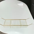 thumbnail image 3 of IFANLANDOR Stainless Steel Rectangular Bath Tub Tray for Bathing Accessories 1Set, 3 of 8