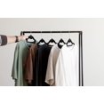 thumbnail image 2 of IRIS Non-Slip Clothes Hanger, Black, Set of 10, 2 of 6