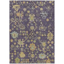 Dalyn Rugs Machine Washable Indoor/Outdoor Chantille Purple 10' x 14' Rug