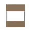 thumbnail image 5 of Domi Outdoor Living Heavy Duty Clear Panel Curtain, 18 oz Waterproof PVC Polyester Curtain, Tearproof, and Weather-Resistant Panel w/Eyelets for Patios,Gazebos,Pergolas (8'H x10'W, Brown), 5 of 8