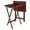 Walnut, variant on Winsome Alex 2-Piece Single Foldable Snack Tables, Walnut Finish