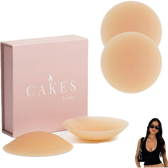 Cakes Grippy Seamless Covers,Cakes Plus Nipple Covers Full Coverage,Large Adhesive Cakes Covers Seamless Covers