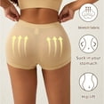 thumbnail image 4 of Women's High Waist Shaping Shorts for Tummy Control and Hip Lifting, 4 of 7