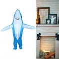 thumbnail image 4 of Inflatable Costume, Polyester Halloween Decor, Durable For Festival Performance Bars Halloween Party Piratical Shape X127,Blue Sharks Shape X128, 4 of 8