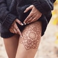 thumbnail image 3 of Henna Natural Golecha Para Tatuajes Temporales 2 Conos Delineador Mehndi Colores a Escoger, 3 of 4