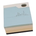 thumbnail image 1 of Notes 3D, Bloc-Notes 3D Unique avec Boîte de Stockage pour Bureau, 1 of 8