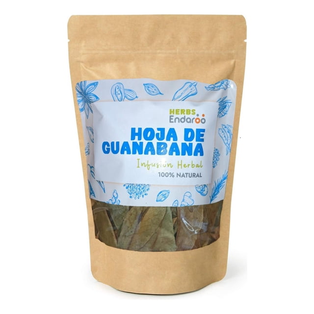 Te De Hoja De Guanabana Seca 100% Natural 100 Gramos