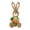 Green-7B-clearacne, variant on WWG Easter Bunny Holding Flower Basket and Carrot Figurine Ornament 18 Inch Soft Plush Stuffed Toy for Spring Home Decor Fireplace Mantel Table Centerpiece