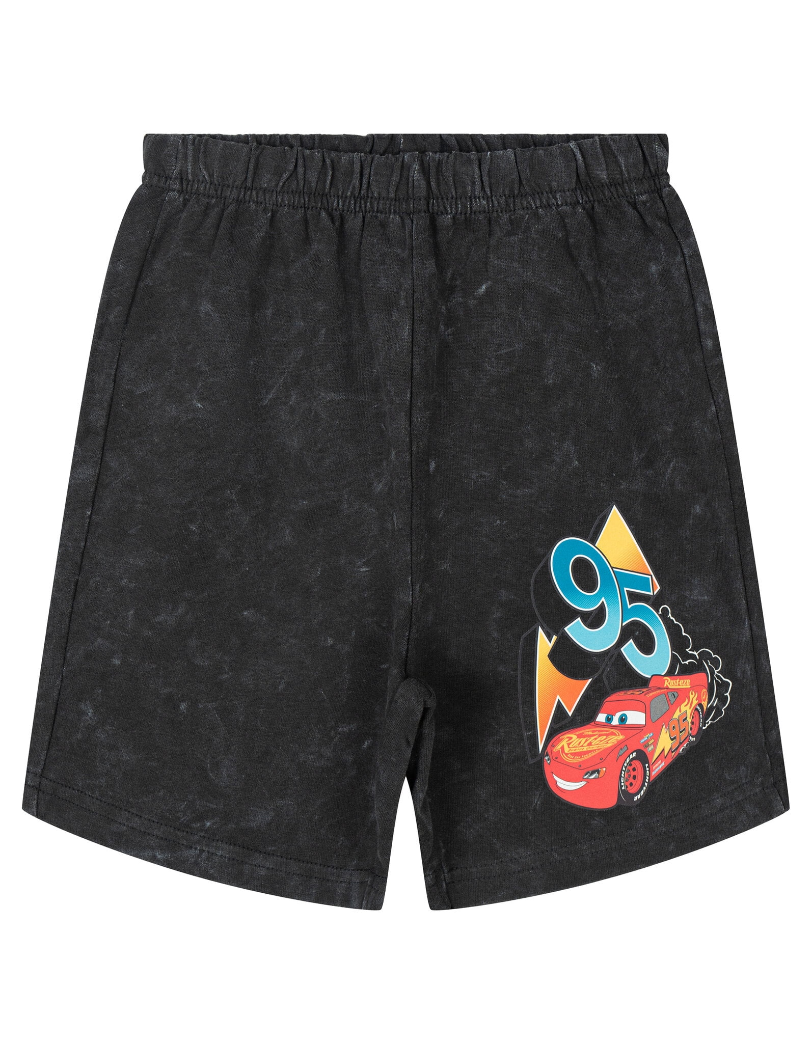 Disney Cars Little Boys' 2-Piece T-Shirt and Shorts Set Charcoal McQueen
