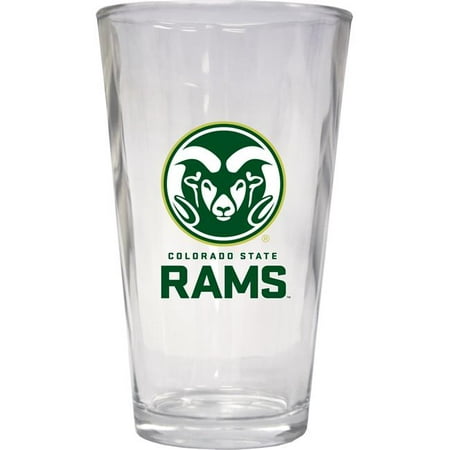 

R & R Imports PNT2-C-COL19 16 oz Colorado State Rams Pint Glass - Pack of 2