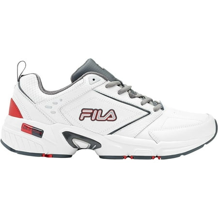 Mens Fila Memory Decimus 8 Shoe Size: 9.5 White - Grey - Red Cross Training