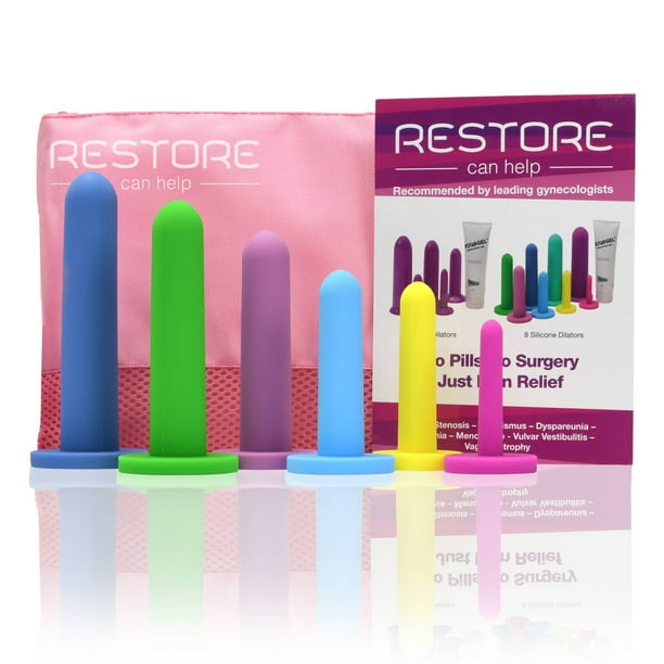 DILATOR SET FOR WOMEN AND MEN BPA FREE SILICONE 6PACK (16