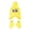 Yellow, variant on Licensed Toddler Cold Weather Knit Beanie Style Hat and Mittens Set, 2-Piece, One Size