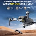 thumbnail image 2 of Drones Con Cámara Para Adultos 4K Wefone Wf31 Gps Rc Drone Fpv Quadcopter Plegable Para Principiantes Con Motor Sin Escobillas Transmisión Wi-Fi 5G Retorno Automático Sígueme Waypoints 50 Min De Tiemp, 2 of 5