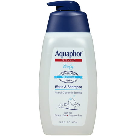Aquaphor Bébé Wash & Shampooing 16.9 fl. onces.