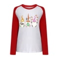 thumbnail image 4 of Aloohaidyvio Easter Shirts for Women Plus Size 3/4,Easter Fashion Womens Casual Long Sleeve Printed Sweatshirts Tops，Easter Ladies Clothing Clearance, 4 of 6