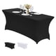 thumbnail image 1 of Mantel Rectangular de Mesa de Spandex Elástico de 6 pies para Mesas Plegables, Resistente a Las Arrugas, Mantel de Patio elástico y Estirable para Fiestas, Banquetes, Bodas y Eventos, 1 of 7