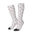 thumbnail image 2 of Fotbe Sea Turtle print Women's Men's Novelty Crew Socks Cotton Socks Knee High Socks for Walking,Running,Nurses,Pregnancy, 2 of 9