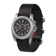 BODERRY Titanium Mechanical Chronograph Field Watches Wristwatch 100M Waterproof New Clock Military Watch for Men