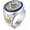 Silver, variant on Men's Stainless Steel Vintage Freemason Masonic Biker Rings Blue Free and Accepted Masons Ring Band