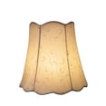 thumbnail image 3 of Aspen Creative 34061 Transitional Scallop Bell Shape Spider Construction Lamp Shade in Beige, 16" wide (10" x 16" x 15"), 3 of 5