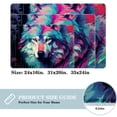 thumbnail image 2 of Wolf Polyester Non-Slip Indoor Rugs Chair Mat Floor Carpet Machine Washable, 2 of 6