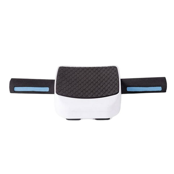 Rueda de rodillo Ab Baoblaze Rueda de rodillos abdominales antideslizante 4 ruedas para entrenamiento de fuerza Ab Blanco