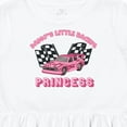 thumbnail image 4 of Inktastic Daddy's Racing Princess Pink Race Car Girls Toddler Dress, 4 of 5