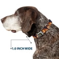 thumbnail image 6 of Crunchyroll Pet Collar, Dog Collar Metal Seatbelt Buckle, My Hero Academia Flame Hero Endeavor Pose Blue, 20 to 31 Inches 1.5 Inch Wide, 6 of 8