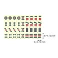 thumbnail image 3 of LEEYNEER Mahjong Set Game Travel Board Toy Mini Chinese Portable American Tiles Outdoor Interactive Tabletop Table Interesting, 3 of 9