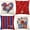 S, variant on SLYNSHome 1Pcs 4th of July Pillow Covers 18x18 inch,Independence Day Patriotic Red White Blue Throw Pillow Case Memorial Day Decorative Cushion Case for Couch Sofa Home
