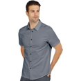 thumbnail image 2 of Chemise Décontractée à Manches Courtes pour Hommes Chemises Habillées en Coton Imprimé, 2 of 6